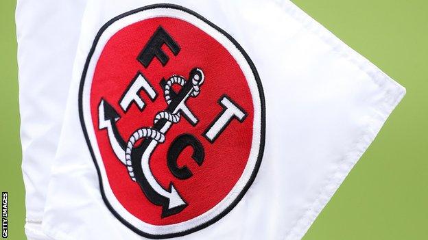 Fleetwood Town corner flag