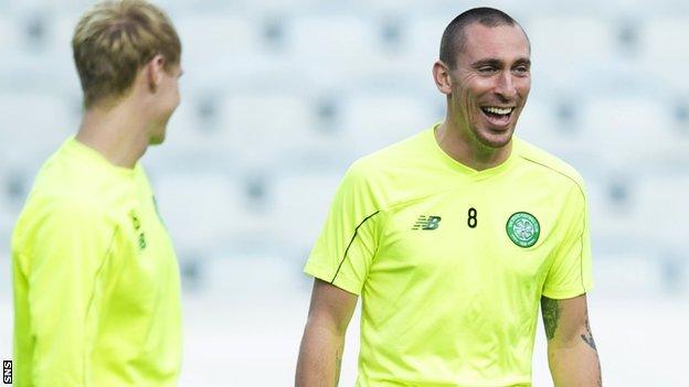 Celtic captain Scott Brown