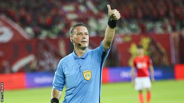 English referee Mark Clattenburg