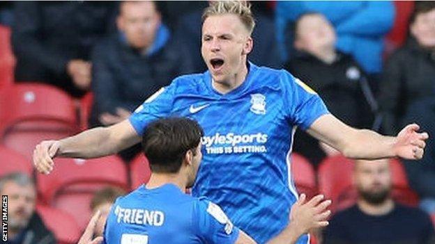 Both Marc Roberts' goals this season have come away from home - at Luton and Middlesbrough