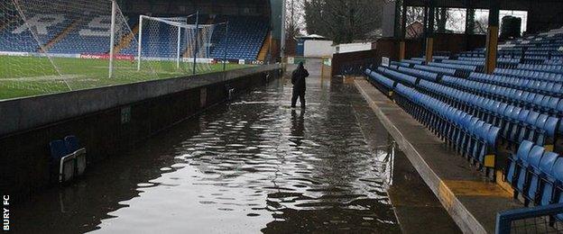 Bury FC's Gigg Lane