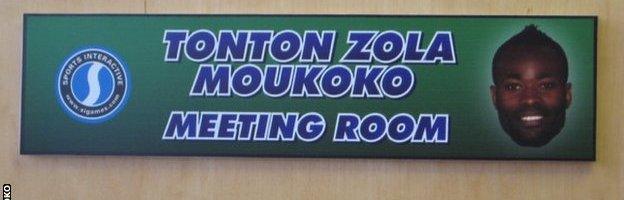 The Tonton Zola Moukoko Meeting Room at Sports Interactive's offices