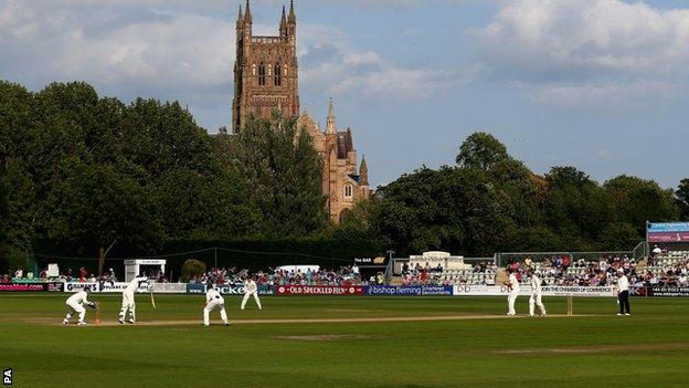 New Road, home of Worcestershire CCC