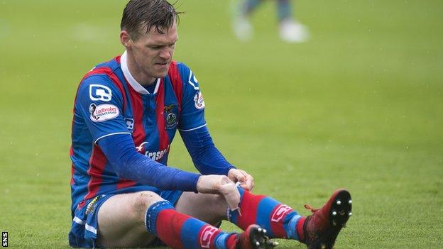 Ross County striker Billy Mckay