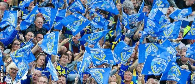 Warrington fans