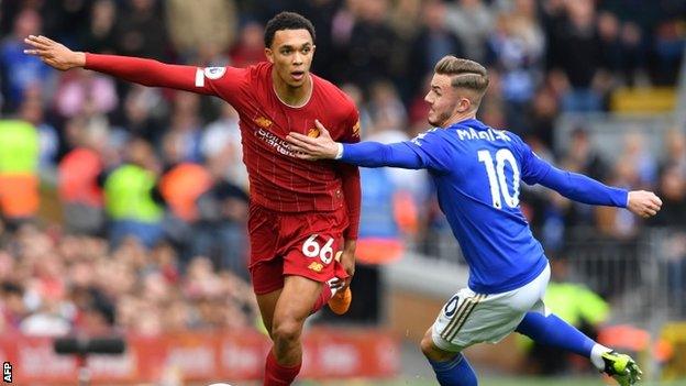 Liverpool's Trent Alexander-Arnold