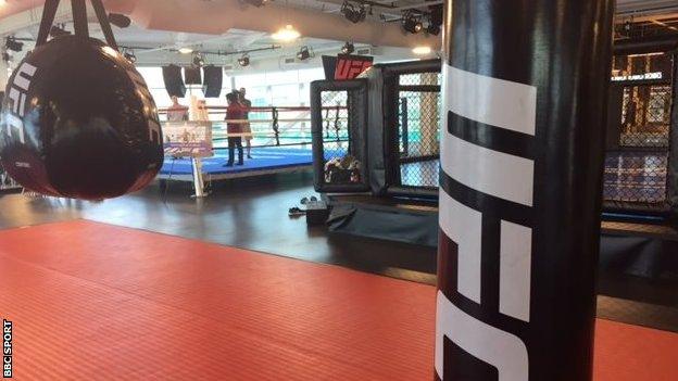 UFC Performance Institute gym