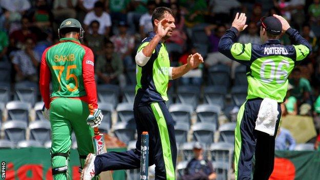 Ireland will face Bangladesh in the World Twenty20 in India