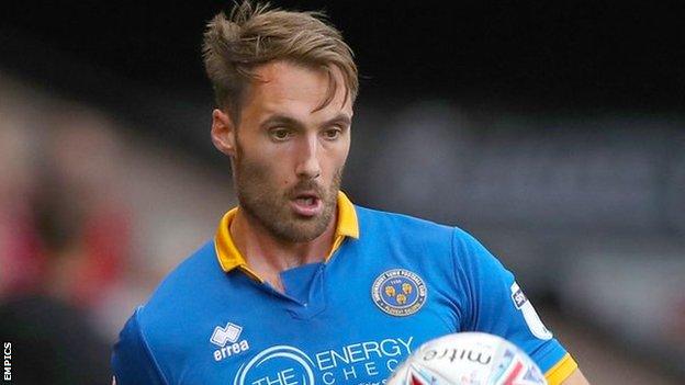 Shrewsbury were without Alex Rodman for the first time this season, the winger having "ruled himself out" with an ankle injury