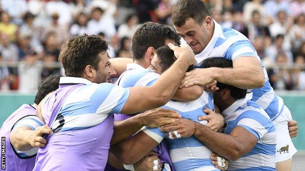 Argentina celebrate