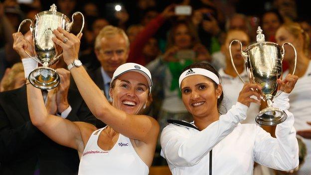 Martina Hingis and Sania Mirza