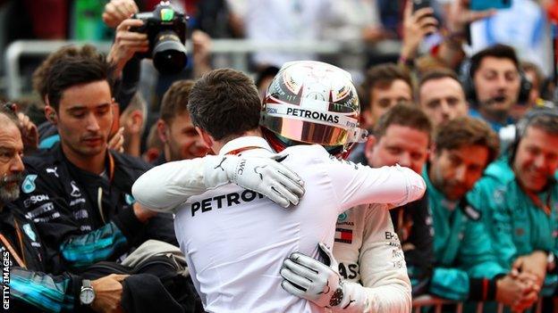 Lewis Hamilton wins the Azerbaijan Grand Prix