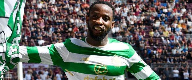 Celtic striker Moussa Dembele