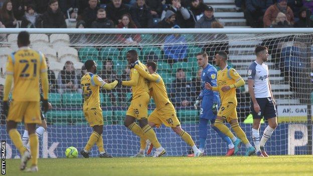 Lucas Joao's double against Preston made it four goals in six games for the Reading forward