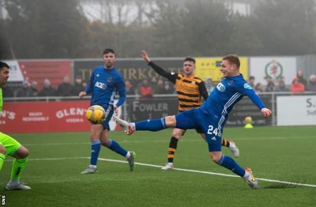 Fraser Fyvie scores for Cove Rangers