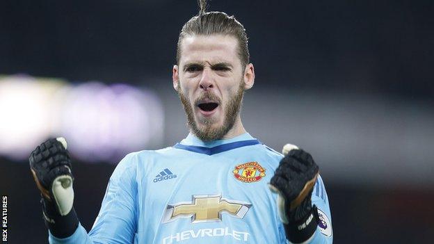 Manchester United keeper David de Gea