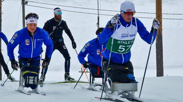 Thomas recently competed at the World Para Snow Sports Championships in Lillehammer, Norway.