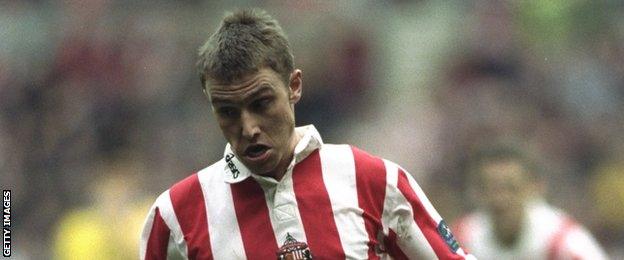 Lee Clark in action for Sunderland