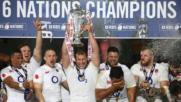 England win the Six Nations