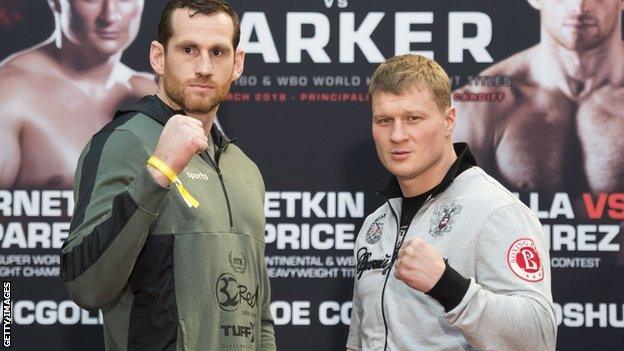 David Price and Alexander Povetkin