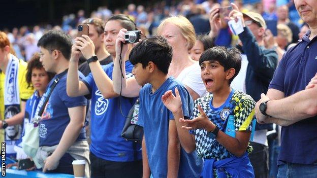 Chelsea, Crystal Palace, fans, Stamford Bridge