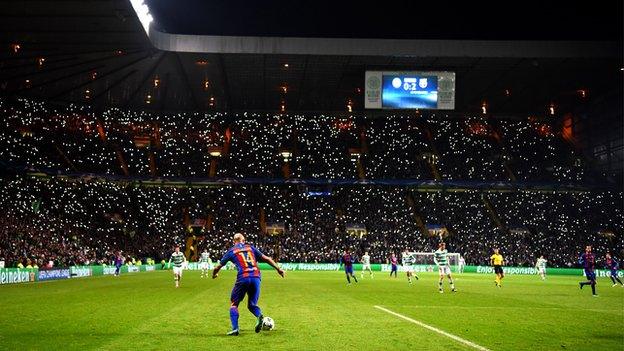 Celtic v Barcelona