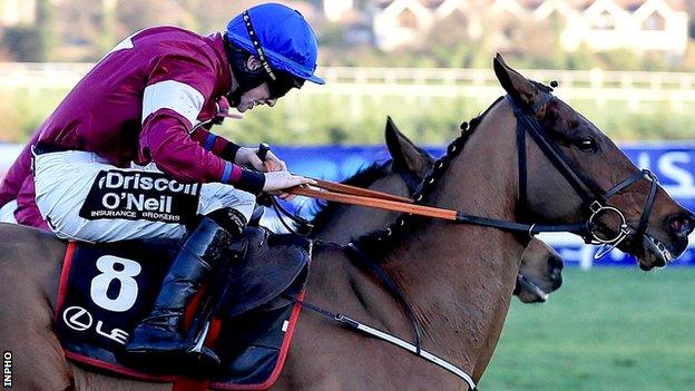 Outlander won the Lexus Chase at Leopardstown in December 2016