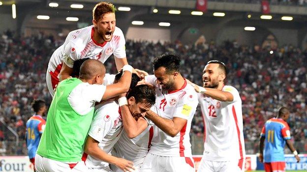 Tunisia staged a dramatic comeback against DR Congo in Kinshasa