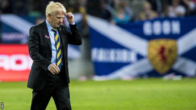 Scotland manager Gordon Strachan