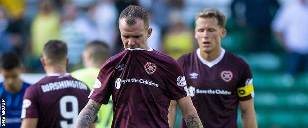 Glenn Whelan had his Hearts contract terminated this month