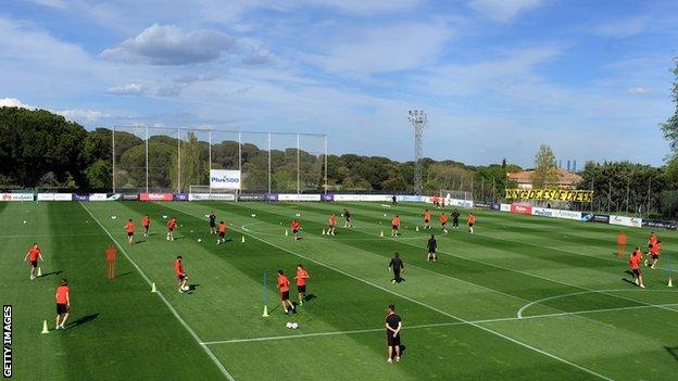 Atletico Madrid's training complex