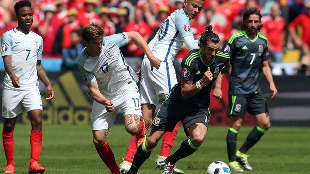 Wales v England Euro 2016