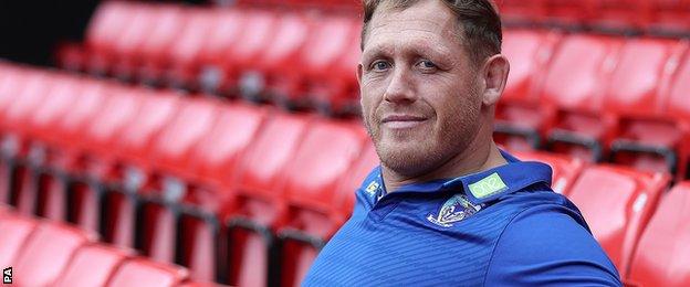 Warrington forward Ben Westwood