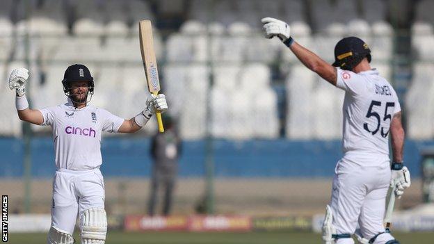 Ben Stokes and Ben Duckett