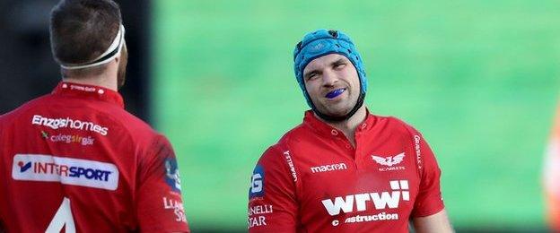 Scarlets' Tadhg Beirne produced another impressive performance against his former team