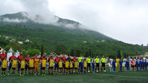 Sapmi v Somaliland - Daur Akhvlediani Stadium, Gagra