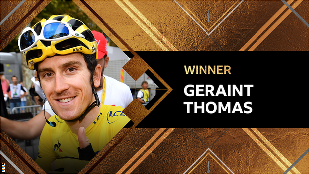 Sports Personality of the Year winner Geraint Thomas