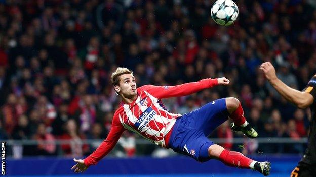 Atletico Madrid striker Antoine Griezmann