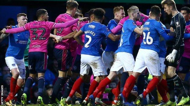 QPR and Portsmouth have been charged by the Football Association