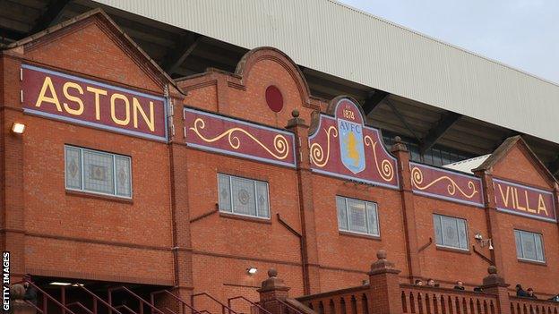 Villa Park, home of Aston Villa