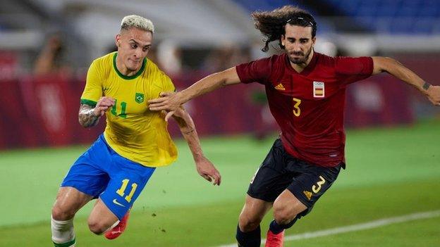 Spain defender Marc Cucurella