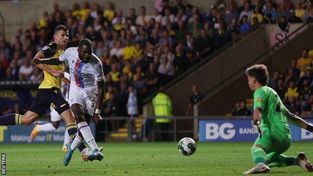 Odsonne Edouard scores for Crystal Palace