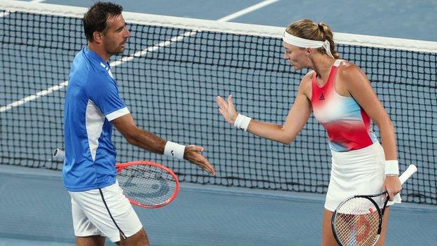 Ivan Dodig and Kristina Mladenovic