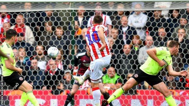 Stoke have scored six goals in on-loan Sam Vokes' five home starts at the Bet 365 Stadium - and he has scored three of them