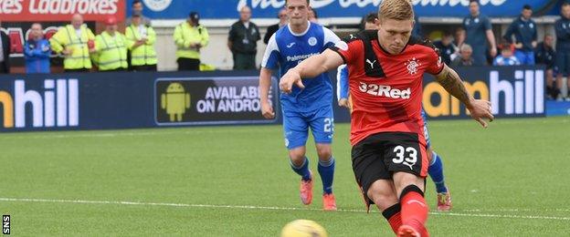 Martyn Waghorn scores