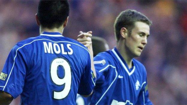 Michael Mols and Kenny Miller