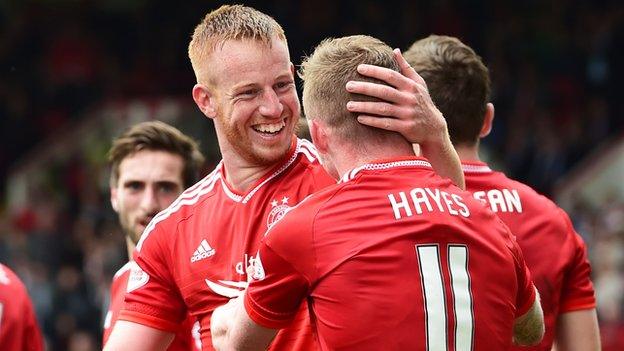 Adam Rooney scored his second goal of the season