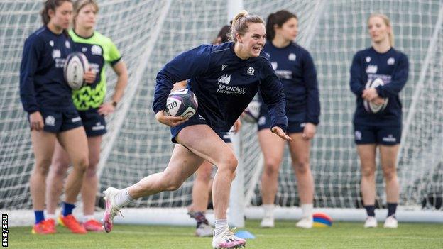 Scotland's Emma Orr in training