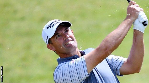 Padraig Harrington won the Irish Open in 2007