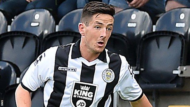 Luke Conlan on trial with St Mirren